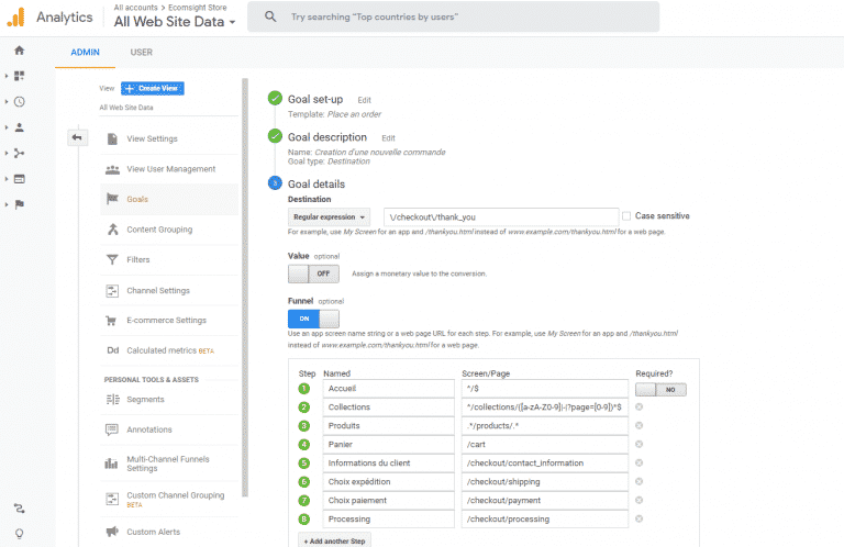 shopify google analytics configuration 768x498 1